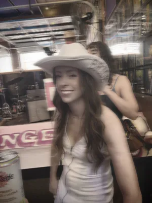 Bride Cowboy Hat White thumbnail 5