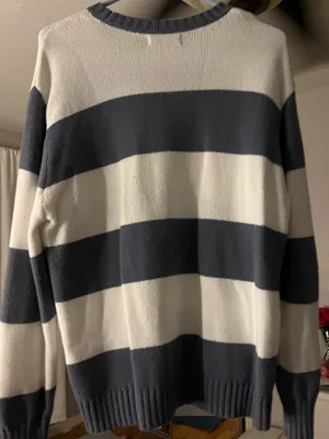 Hollister Striped Sweater Knit thumbnail 2
