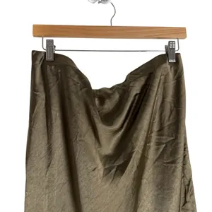 Ripe Lexie Gold Satin Slip Pull On Midi Skirt Maternity Size Large thumbnail 7