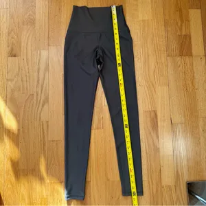Aerie OFFLINE 7/8 High Rise Leggings Brown Taupe S EUC Athleisure Activewear thumbnail 7