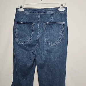 Free People We The Free Just float penny flare wide leg bell bottom jeans sz 28 thumbnail 9