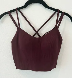 Lululemon Like a Cloud Ribbed Longline Bra thumbnail 1