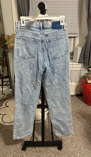 Abercrombie & Fitch The 90s Straight Ultra High Rise Jeans thumbnail 5
