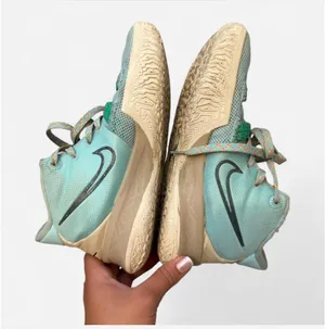 Nike Kyrie 7 "Shark" basketball trainers in blue and green #basketball US 5.5 M or 7 W thumbnail 4