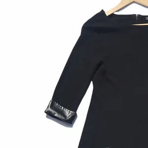 United States Sweaters Black Tunic Sweater‎ Pockets thumbnail 4