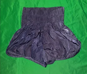 FP Movement by Free People Navy Bubble Athletic Shorts Dark Purple size XS thumbnail 1