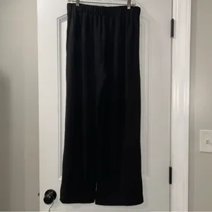 Old Navy Wide Leg Black Pull On Style Pants Women’s Medium thumbnail 3