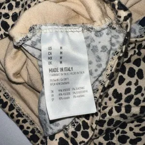 American Eagle Tube Top Womens Medium Animal Print Strapless Shirt Summer Beach thumbnail 4