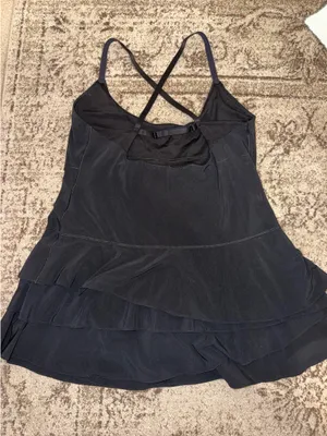 OFFLINE By Aerie Real Me Maggie Tiered Ruffle Bottom Tennis Dress Women’s XL thumbnail 2