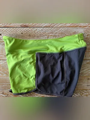 💚 Reebok Women’s Athletic Lined Running Shorts – Size Large – Lime Green thumbnail 6