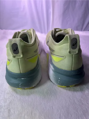 ASICS Running Shoes - Pale Green with Yellow Accents thumbnail 6