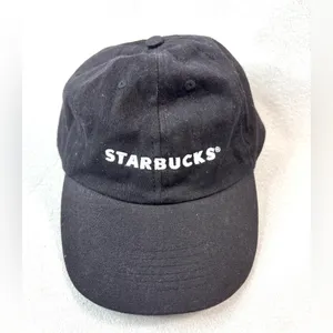 Starbucks Black Cap with White Logo thumbnail 5