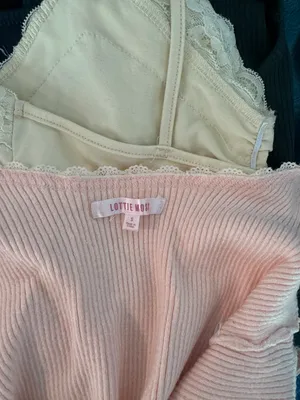 PacSun Light pink sweater top thumbnail 4