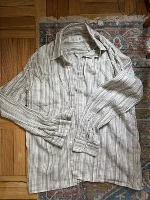 Abercrombie and Fitch Linen Button Up thumbnail 2