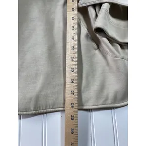 Lululemon Softstreme Belted Wrap Jacket Coat Trench Beige M/L LW3EZIS thumbnail 12