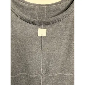 Vuori Women Black Heather Scoop Neck Activewear Jumpsuit Tank Bodysuit Full Leg thumbnail 6