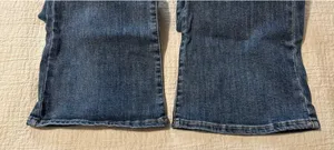 Risen Jeans Faux Foldover Wide Leg jeans thumbnail 4