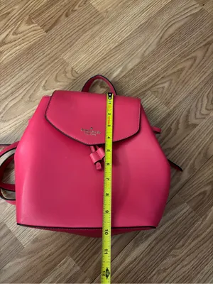 Kate Spade Hot Pink Leather Mini Backpack thumbnail 5