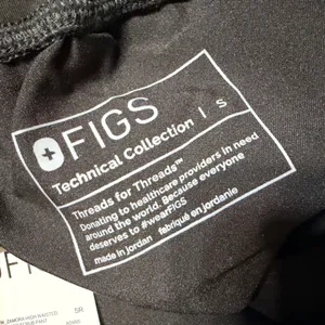 FIGS HW Zamora Jogger Scrub Pants Black High Waisted 1000207 Womens thumbnail 9