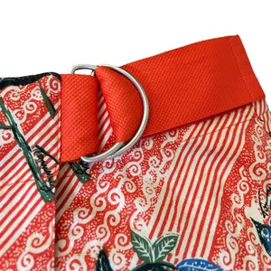 Tommy Hilfiger Vintage Orange Boho Hippie Western Cottagecore Floral Wrap Skirt thumbnail 4