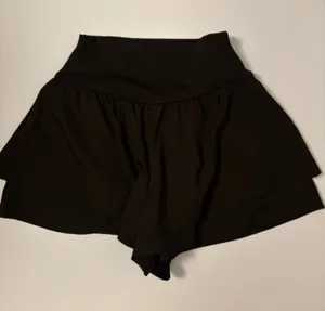 Black Layered Athletic Shorts thumbnail 1