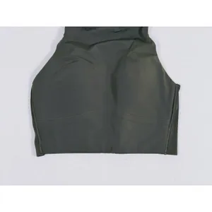 Lululemon Like a Cloud High Neck Longline Sports Bra Size 2 Green Gym Workout thumbnail 6