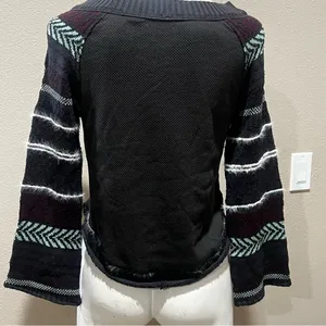 Free people gray pullover sweater thumbnail 8