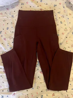 Lululemon Align Maroon Leggings thumbnail 1
