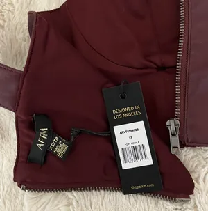 Revolve AFRM Koa Vegan Leather Top thumbnail 7