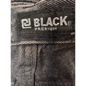 Mens Black Premium Skinny Jeans Black Pink Size 32x32 thumbnail 5