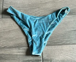 Zaful velvet bikini bottom thumbnail 1