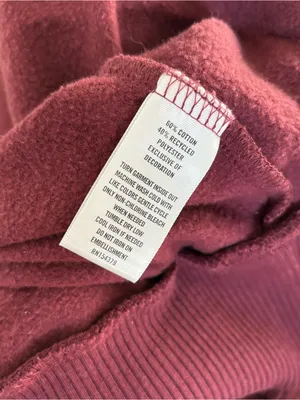 Aeropostale Maroon Pickleball Charleston Graphic Quarter-Zip Sweatshirt thumbnail 5