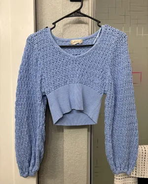 Altar'd State Cropped Sweater thumbnail 1