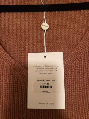 Sweater Orange Size XL thumbnail 3