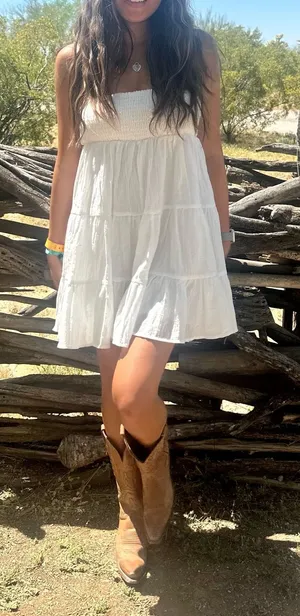Edikted white sundress thumbnail 1