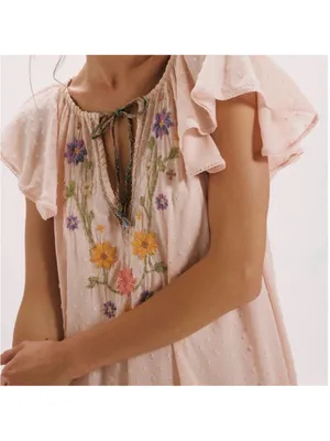 Free People Savannah Rose Midi Dress size small thumbnail 3
