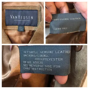 Van-Heusen Lather Jacket SZ L thumbnail 7