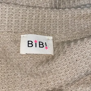 Bibi leopard print camouflage waffle knit top size large thumbnail 5