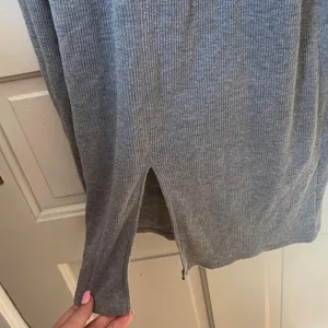 grey ribbed bodycon dress Size M thumbnail 3