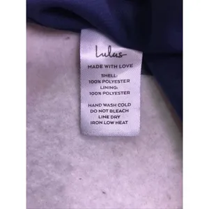Lulus Maxi Dress Womens Size M Navy Blue Cowl Neck Satin Formal Gown New thumbnail 7