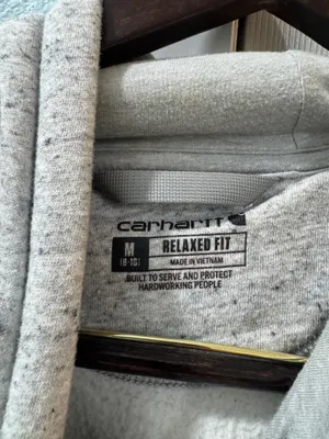 Grey Carhartt Hoodie thumbnail 4
