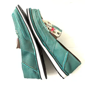 Ariat cruiser shoes slip ons Steers and Roses sz 9 thumbnail 2