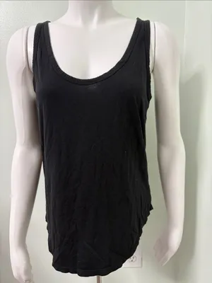 Quince Black Women's Tank Top Small thumbnail 2