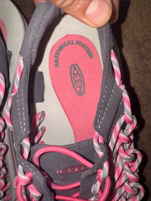 KEEN UNEEK Women's Woven Cord Sandals Grey Pink Size 9 thumbnail 13