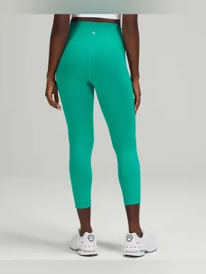Lululemon Wunder Train High Rise Crop 23" Size 14 thumbnail 4