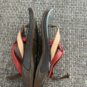 Chaos boho Strappy Sandals Red Size 9 thumbnail 7
