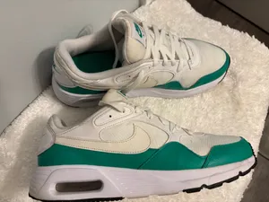 Green and white Nike Sz. 12 athletic or casual running shoes thumbnail 3