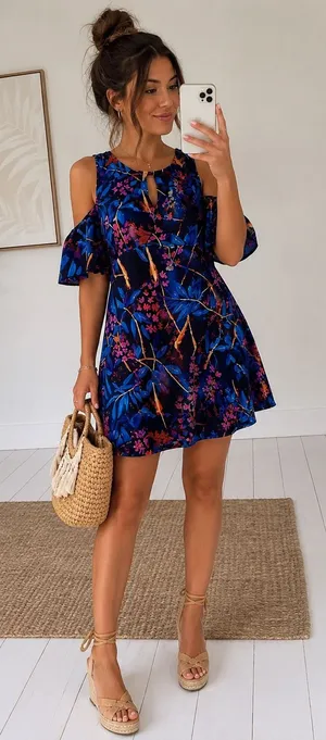 Anthropologie Floral Dress Maeve thumbnail 1
