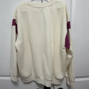 Wildfox Ski Bunny Cream Sweatshirt with Pink Accents thumbnail 6