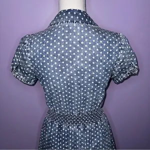 Mossimo Supply Co. Denim Polka Dot Dress thumbnail 10
